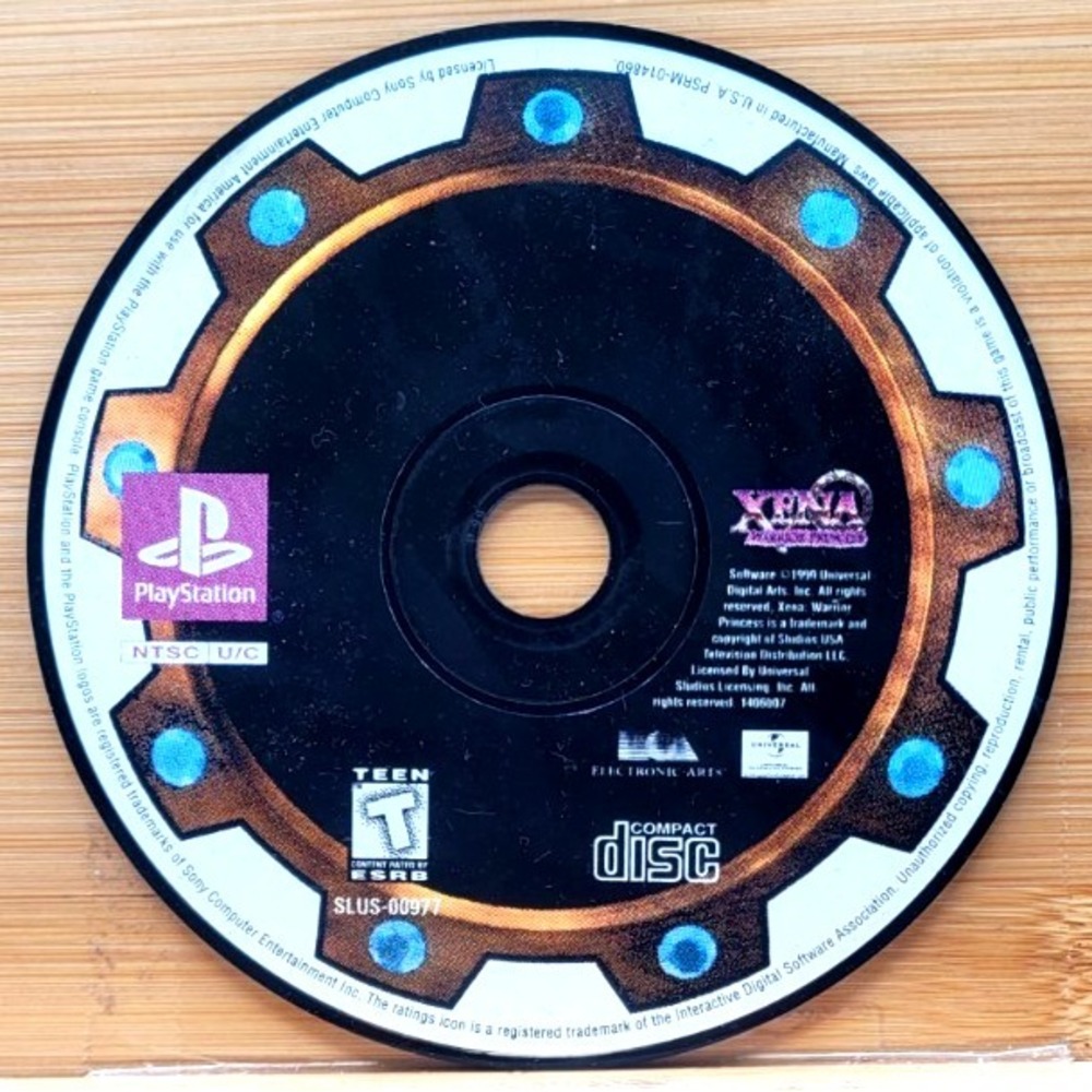 Xena: Warrior Princess PS1 PlayStation 1 GAME DISC ONLY